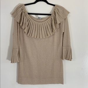 New port News golden sparklers top size M